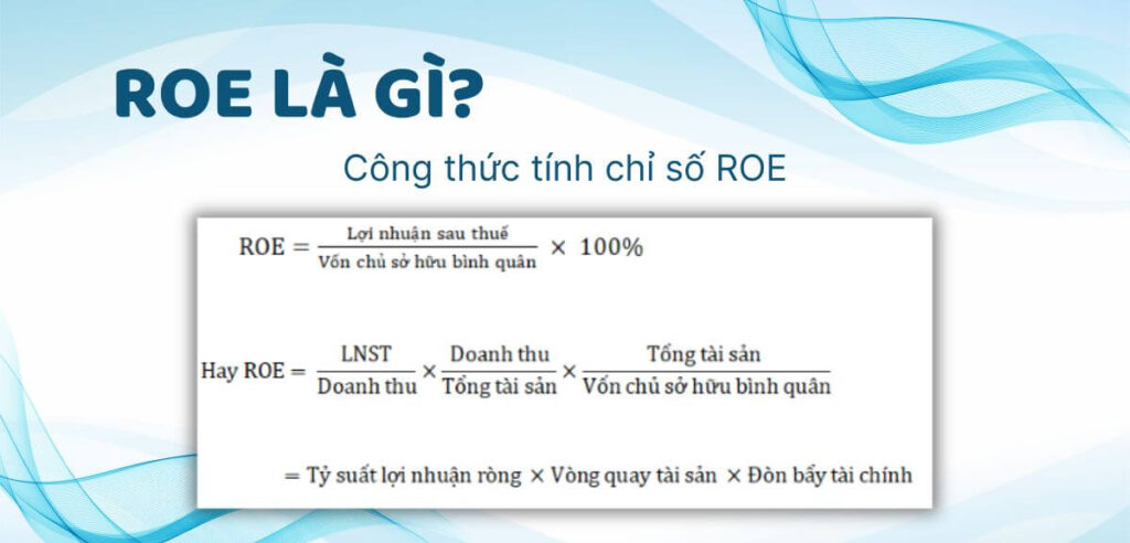 Công thức tính chỉ số ROE